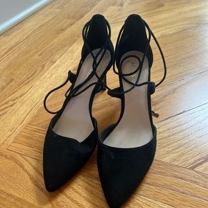 Kelly and katie lace up heels